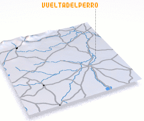 3d view of Vuelta del Perro