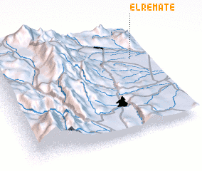 3d view of El Remate