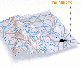 3d view of Colombres