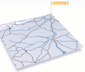 3d view of Las Piñas