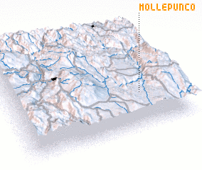 3d view of Molle Punco