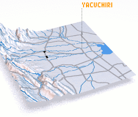 3d view of Yacuchirí