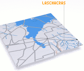 3d view of Las Chacras