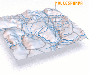 3d view of Mollespampa