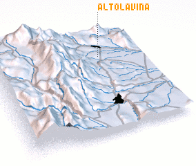 3d view of Alto La Viña