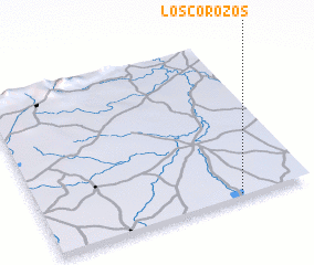 3d view of Los Corozos