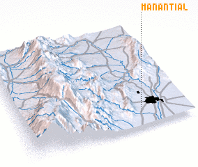 3d view of Manantial