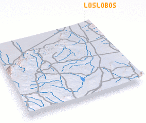 3d view of Los Lobos