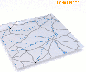 3d view of Loma Triste