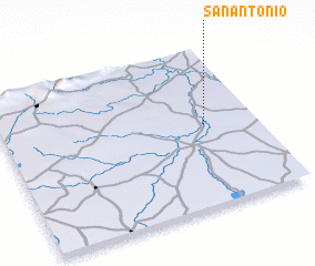 3d view of San Antonio