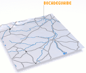 3d view of Boca de Guaibe