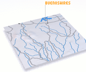 3d view of Buenos Aires