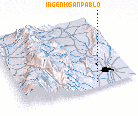 3d view of Ingenio San Pablo