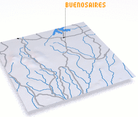 3d view of Buenos Aires