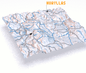 3d view of Huayllas