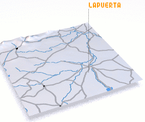 3d view of La Puerta