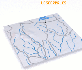 3d view of Los Corrales