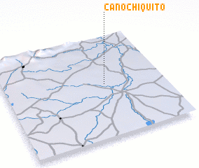 3d view of Caño Chiquito