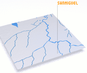 3d view of San Miguel