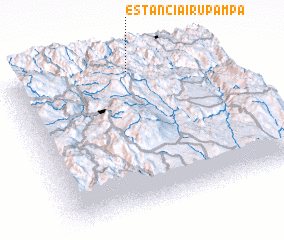 3d view of Estancia Irupampa