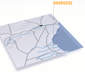 3d view of Dos Pozos