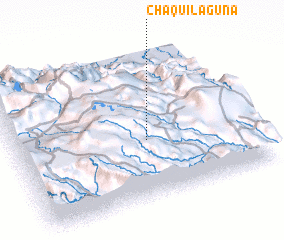 3d view of Chaquilaguna