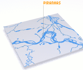 3d view of Piranhas