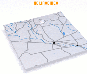 3d view of Molino Chico