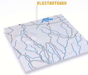 3d view of El Estanteado