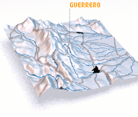 3d view of Guerrero