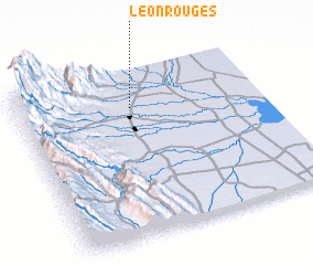 3d view of León Rouges