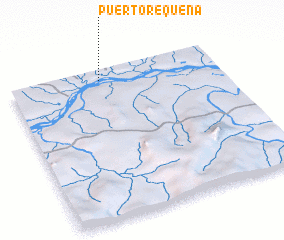 3d view of Puerto Requena