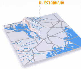 3d view of Puesto Nuevo