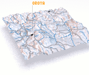 3d view of Oroya