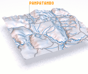 3d view of Pampatambo