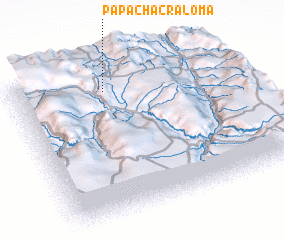 3d view of Papachacraloma