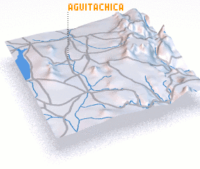 3d view of Aguita Chica