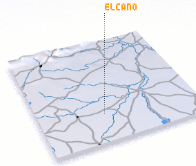 3d view of El Caño