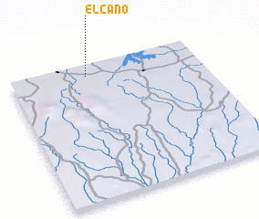 3d view of El Caño