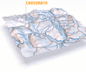 3d view of Chusumayo