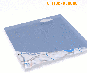 3d view of Cintura de Mono