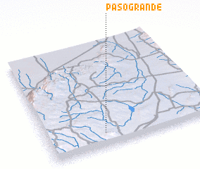 3d view of Paso Grande