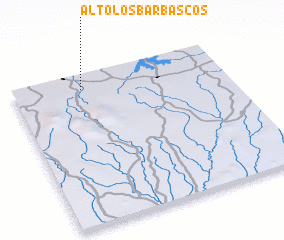 3d view of Alto Los Barbascos