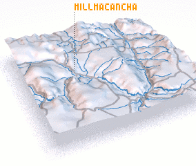 3d view of Millma Cancha