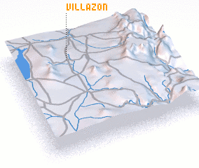 3d view of Villazón