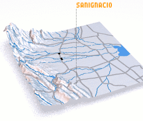 3d view of San Ignacio