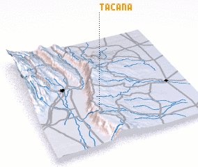 3d view of Tacana