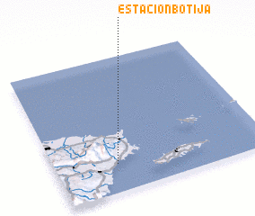 3d view of Estacion Botija