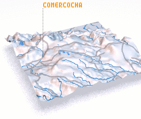 3d view of Comercocha