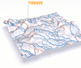 3d view of Tiraque